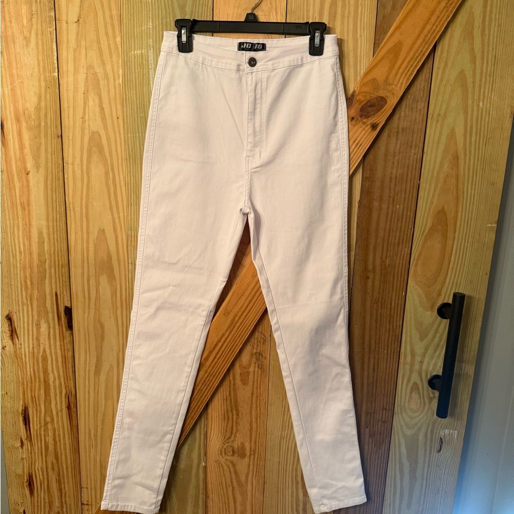 Women's Skinny Pants in Soft White Boutique Size 12/14